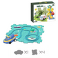 Puzzle-Rennstrecke - Baue, lerne, spiele!