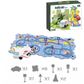 Puzzle-Rennstrecke - Baue, lerne, spiele!